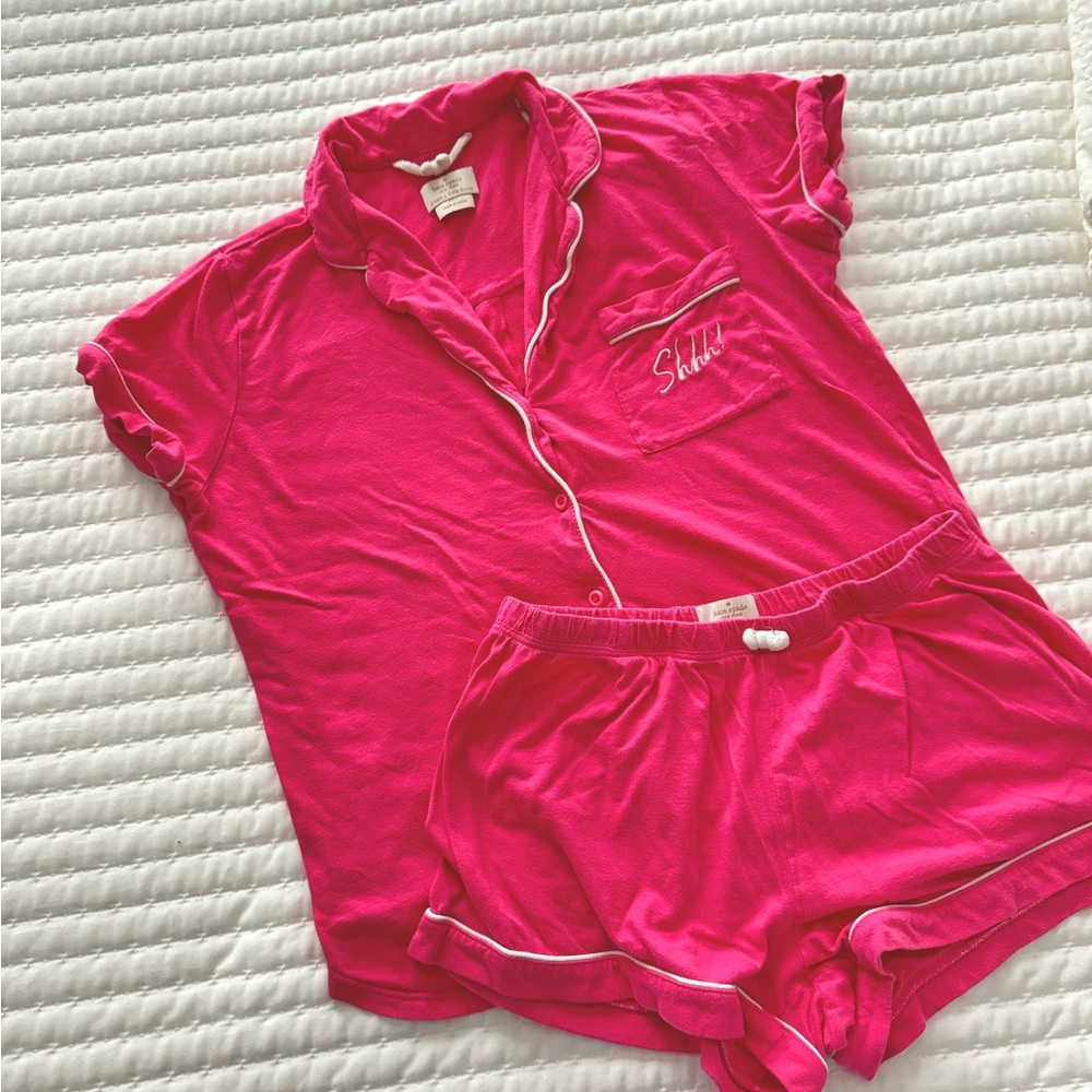 Kate Spade pink pajamas